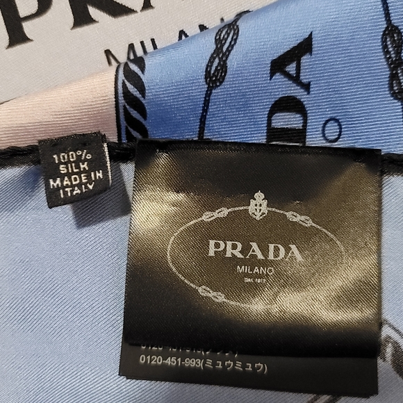 Prada silk scarf - Picture 6 of 10